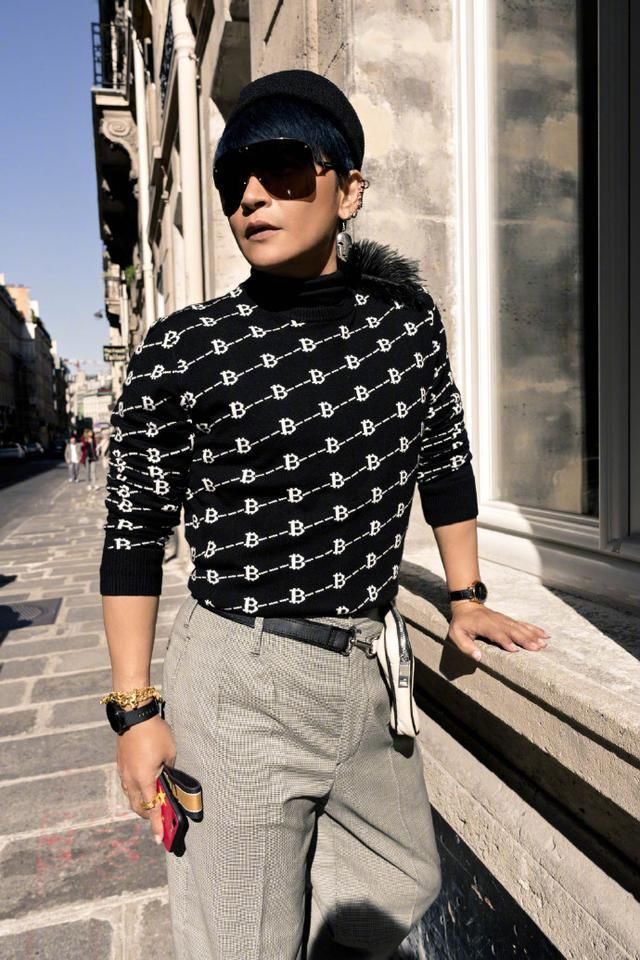 陈志朋走上国际不再妖媚，时装周造型太高级，终于给国人长脸了！