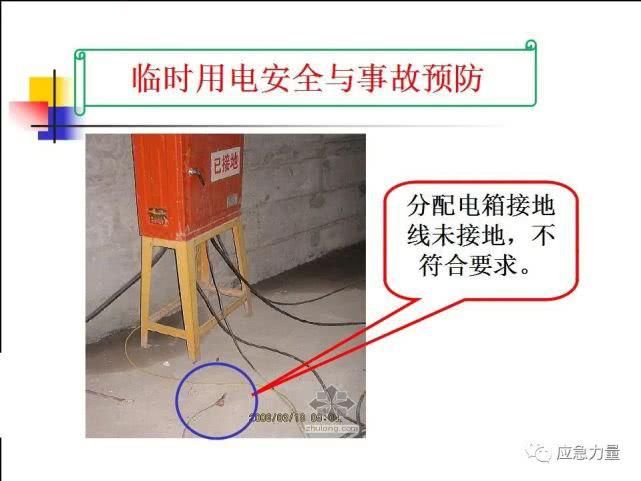  事故|临时用电安全与事故预防（电气安全培训必备）