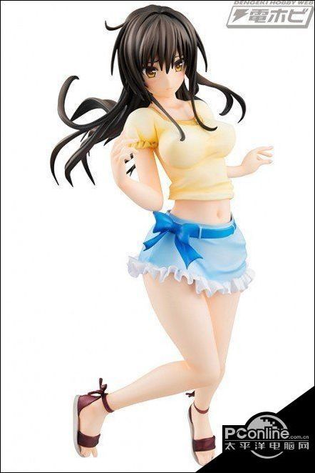 To Love古手川唯手办 妹子穿露脐装身材性感