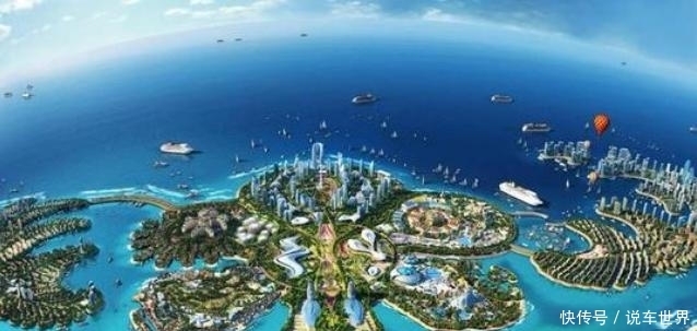 不愧@中国将建成世界最大的人工岛屿,耗资1600亿,不愧是“基建狂魔”
