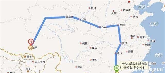 国内最绕的火车，坐一趟花费50个小时，几乎绕了半个中国