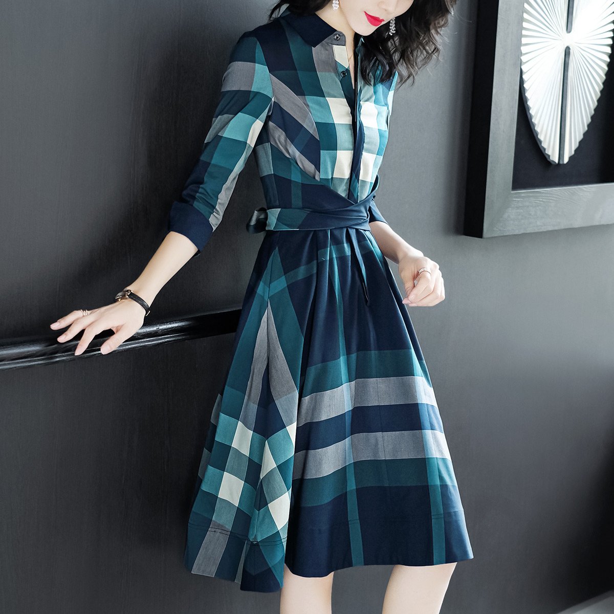 为了过中秋，小姨这裙子可找了几个月，比大牌子的显瘦洋气好千倍