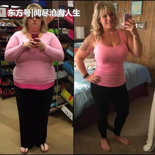 女子对自己体型心生厌恶，决心减肥，一年减95斤的秘诀竟是喝水