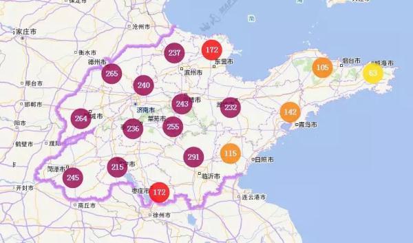 山东人注意！重污染天气来了，还有新一轮大范围降雪已经在路上~