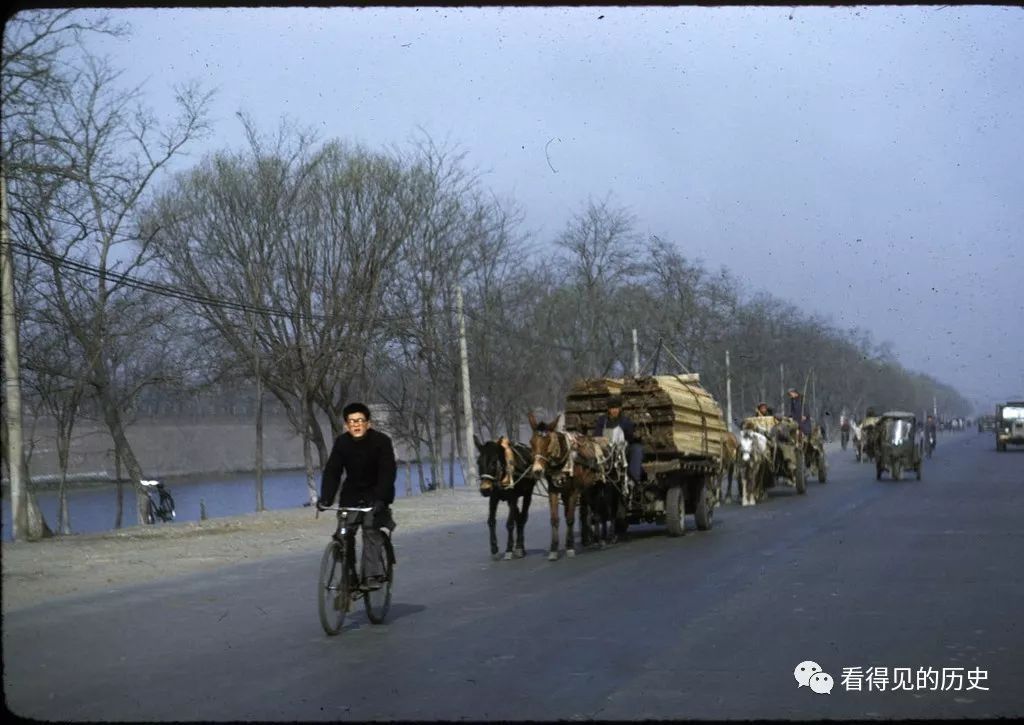  拍摄■美国客人拍摄的老照片 1972年中国北方农村