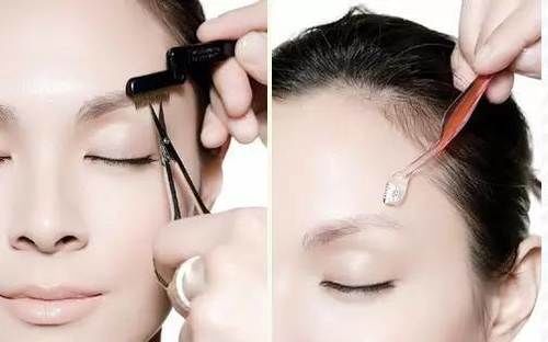 修眉■修眉+画眉,眉妆美哭你,超适合圆脸、方脸、大脸女生!