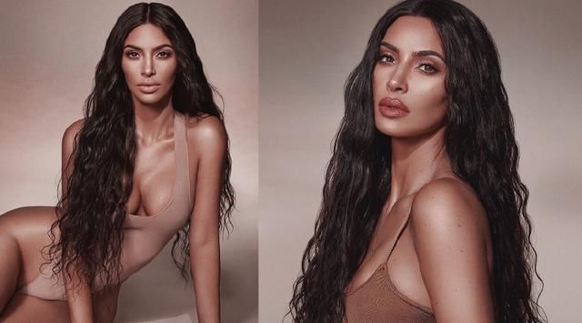 名媛金卡戴珊紧身裤秀蜂腰,网友:裤子要撑破了,身材比例好别扭