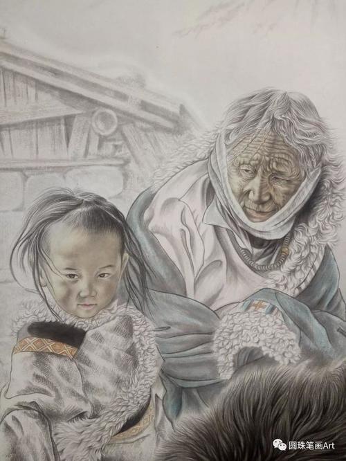 他笔下的这些细腻逼真的工笔画，让人叹为观止！