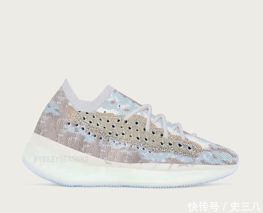  冰蓝@冰蓝和黏土！Yeezy 380曝光两款新配色，夏季登场
