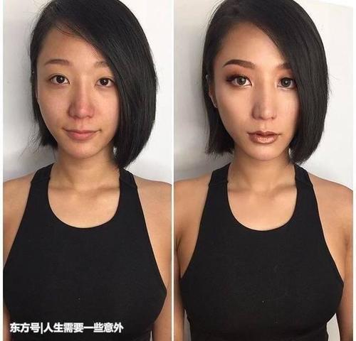 化妆真的算是一门邪术了,丑女到女神只差一套化妆品之间的距离了