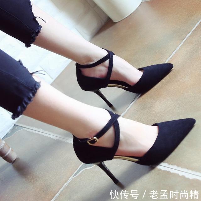  单鞋@时尚绒面单鞋，高贵知性的女人味走出来