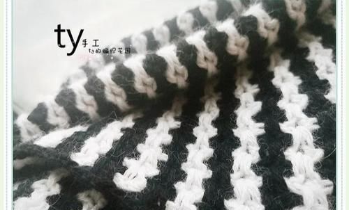  「千鸟」春季必备编织品，保暖扮靓时尚千鸟格披肩！DIY钩针编织附教程
