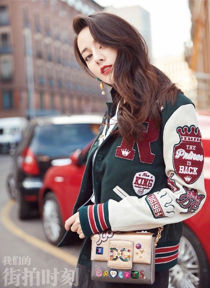 迪丽热巴:又美又酷,气质女神