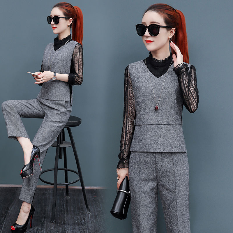 不是不穿牛仔裤，今秋流行套装太美了，一款比一款洋气，美嫩到爆