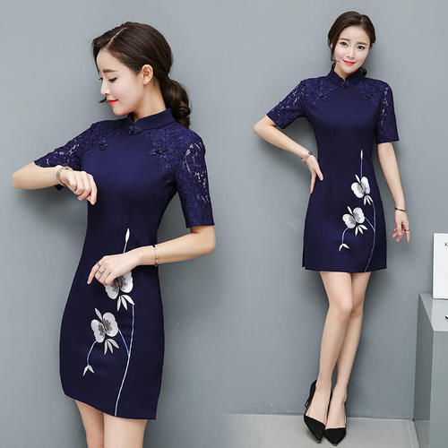 哇塞!现在的女人真会穿,改良旗袍穿得有滋有味,简直迷死人