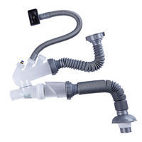 最终还是没逃脱换换换:Submarine 潜水艇 CSQ-2B 双槽垃圾处理器下水管