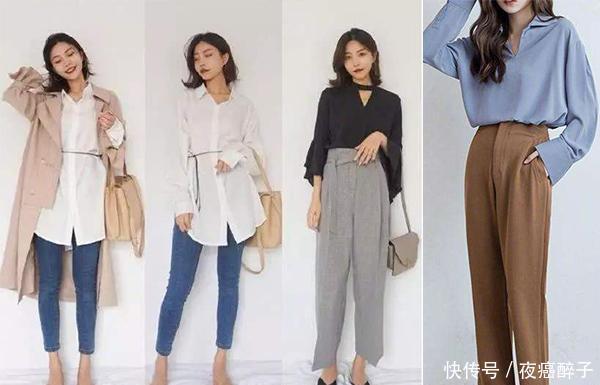 小姐姐:不要小看精致的女人,春季优雅简约的衬衣穿搭示范,诠释知性的美