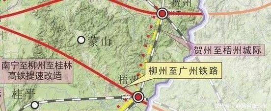 广西正在规划一条时速250公里的城际铁路, 有经过你的家乡吗