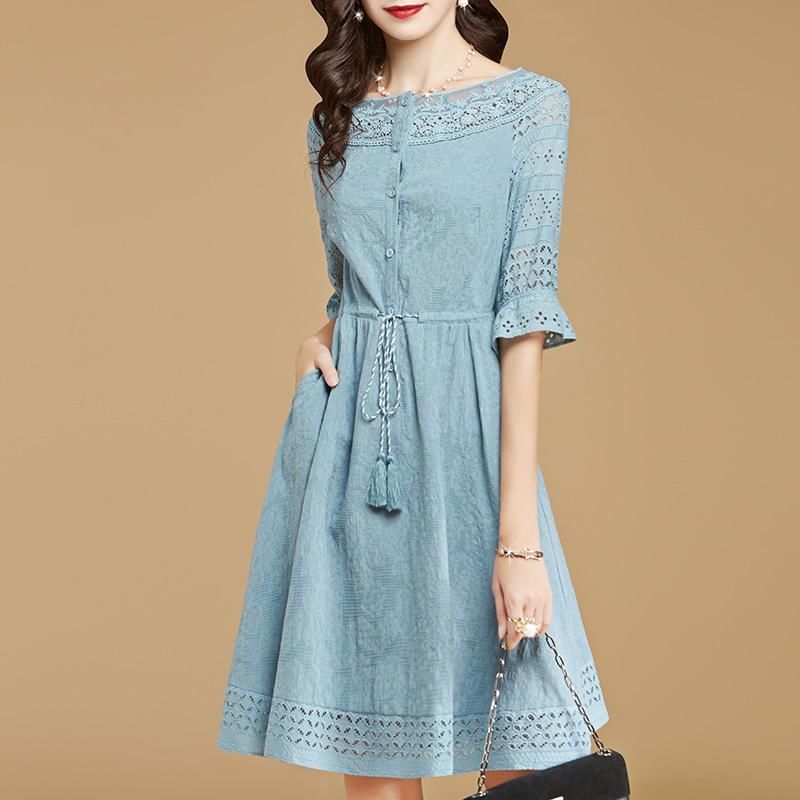 9月出炉了一波中高档秋裙，洋气又大方，建议四五十岁女人常穿