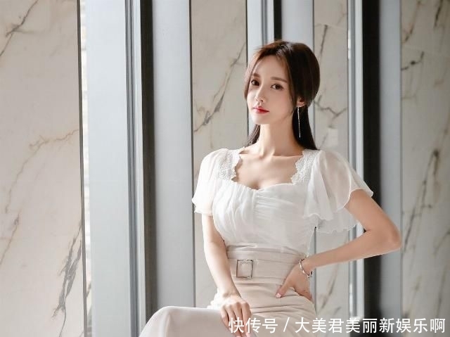  【透纱】孙允珠-清纯花蕾优雅透纱鱼尾裙鉴赏