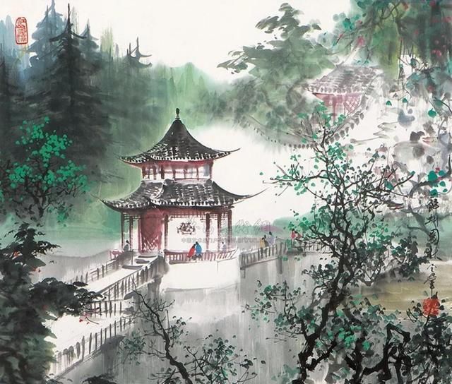  「江南」一组美丽的江南水墨画