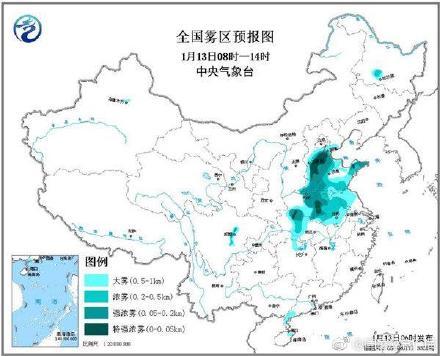 河南山东等有重度霾 下周初冷空气降温驱霾