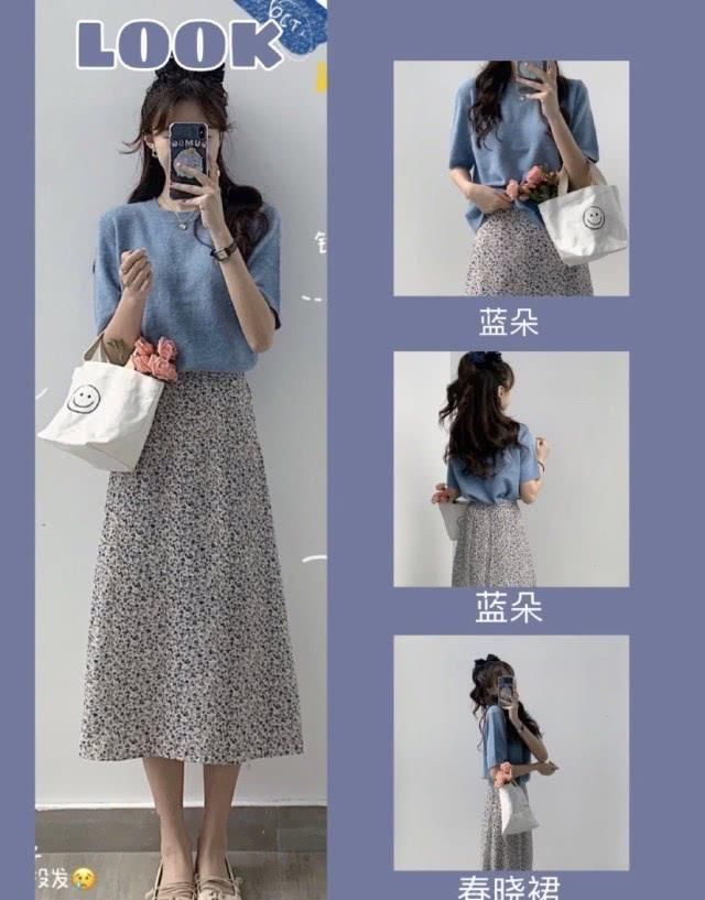  [色系]这3套甜美风穿搭指南真养眼，23岁的小仙女看过来，不要太甜了