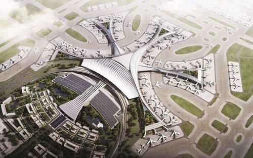  [北京大兴]中国人的骄傲！北京大兴机场火了，耗资800亿，霸屏热