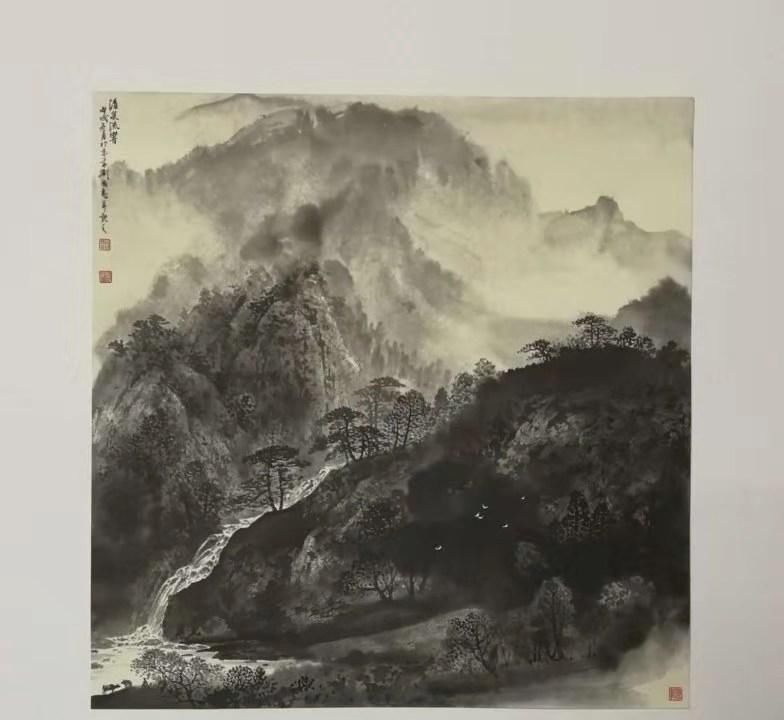  「建国」建国70周年重点推荐艺术家刘国志国画作品欣赏