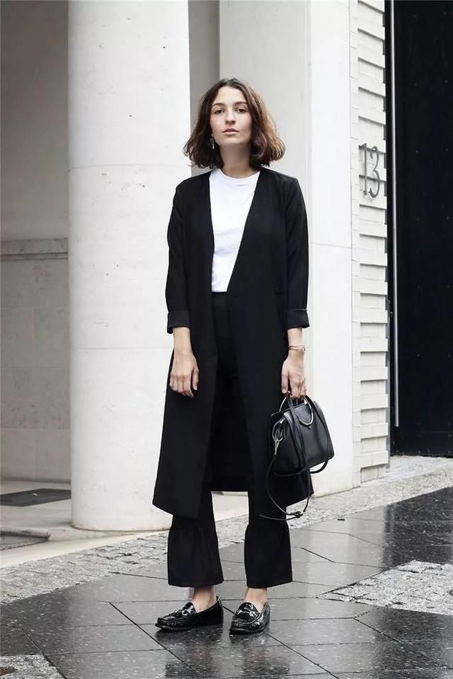 阔腿裤也太好看了!9分裤+平底鞋，这对CP今年很火!