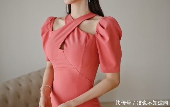  『温柔』女神孙允珠，苹果莫吉托温柔气泡宫廷礼裙