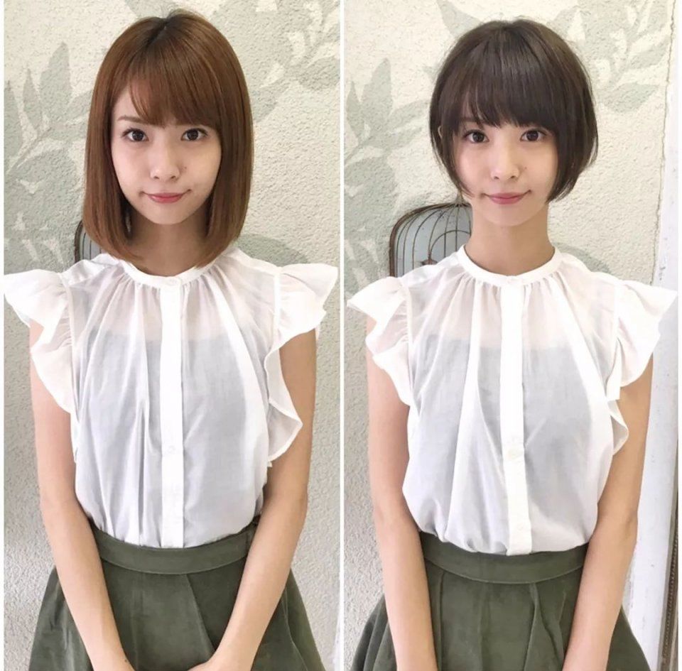 剪了短发以后，变化竟然这么大!