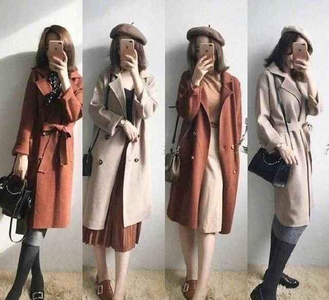  『女生』初春温柔气质穿搭，小个子女生穿显高又显瘦，秒变女神范十足