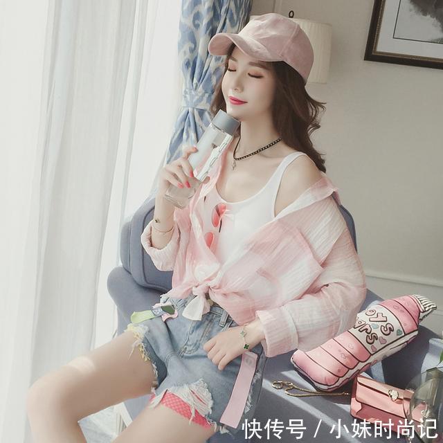  [冰丝针织衫]这些中长袖子的衣衣，能修饰你的手臂哦