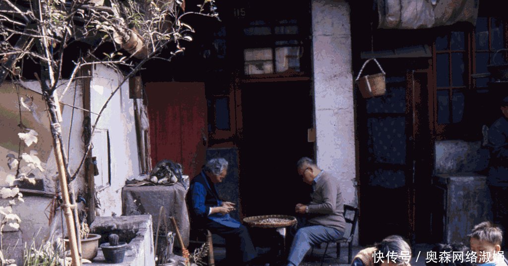 老照片 上海老城生活, 八十年代末的南市区