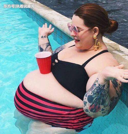 美国女子怀孕后变胖遭丈夫抛弃，如今她改变自己成为模特！