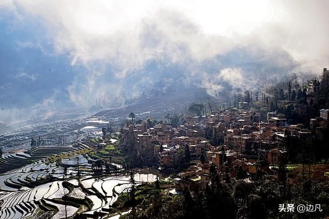 《云南风光》多依树梯田，壮美秀丽，如梦如幻的人间仙境！