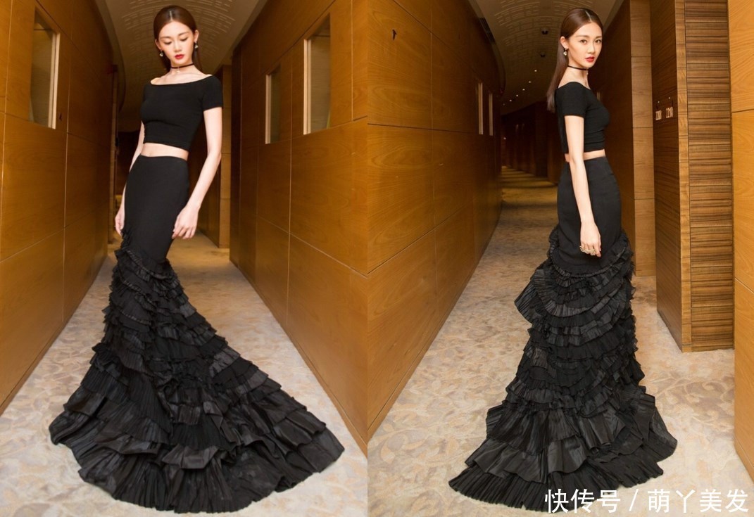 苗苗太拼了！薄纱裙透到跟没穿一样，网友：好歹里面也垫一垫吧？