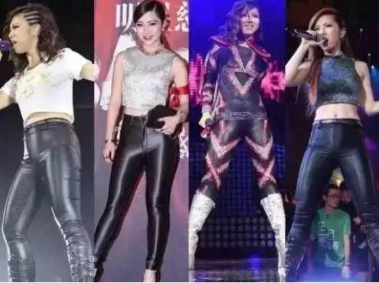 邓紫棋变身小女人撞衫杨幂，不禁让人大呼，终于穿对了衣服