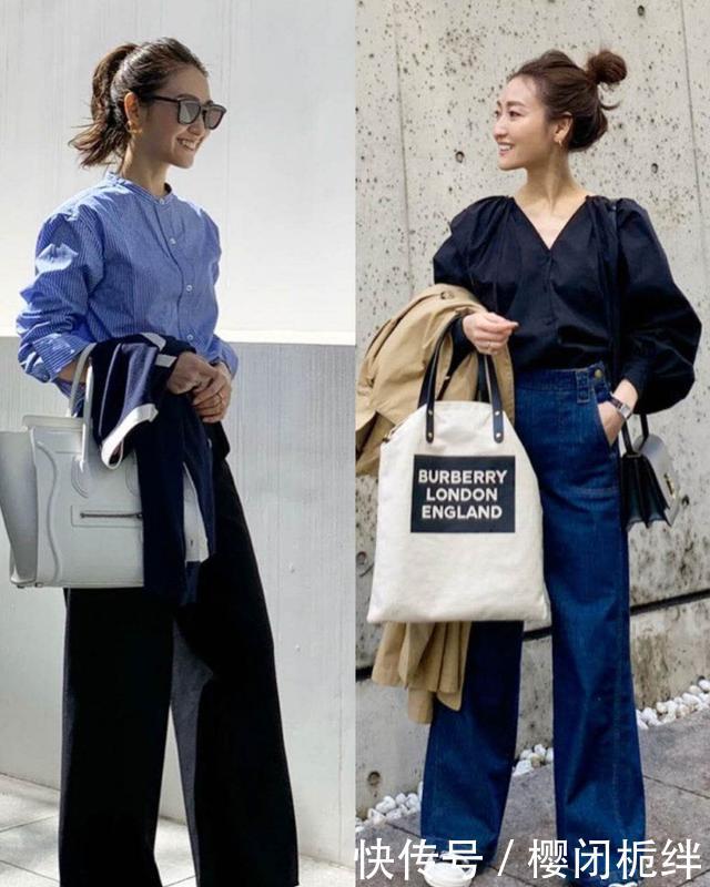 【白T】日本妈妈博主好会穿,把简单的基础款穿出优雅时尚范,气质又大方