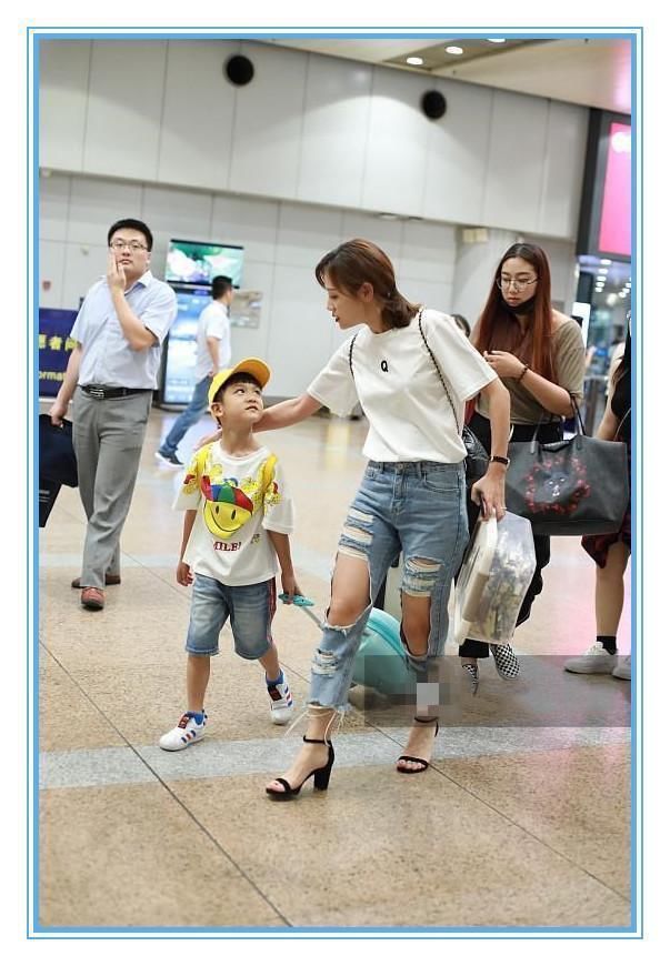 叶一茜也太敢穿了!破洞裤穿出短裤效果，网友:奚梦瑶都没你疯狂