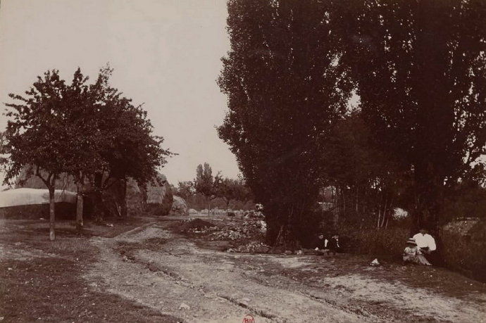 老照片:1870年法国乡村风情