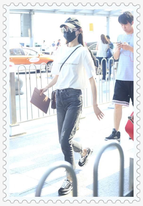 陈乔恩胆真大!为秀腿直接披层轻纱当裙子，网友:唐嫣根本没法比