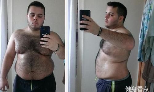 240斤胖小伙坚持减肥，每天跳绳加控制饮食，用1年半甩掉小肚腩