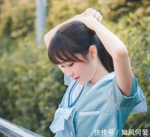 「 恬静」温柔又恬静,满满的小清新,清新靓丽小姐姐