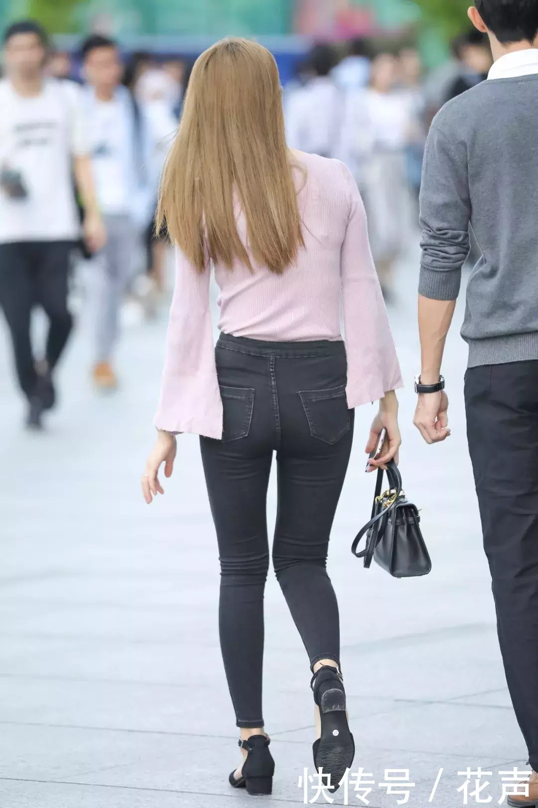 摄影：金发美女淑女范