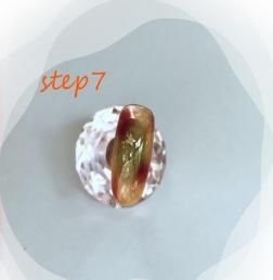  #晕染#琥珀款式甲的教程-艺派专业美甲老师培训课程笔记