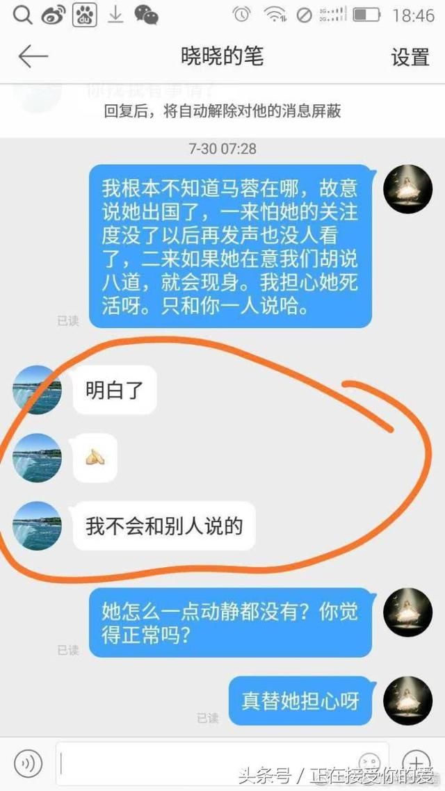 马蓉好友正式开撕，聊天记录信息量太大，出国为假出轨为真？