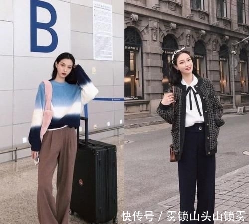 『喇叭裤』把大长腿秀出来!早春高个子女生的时髦搭配推荐