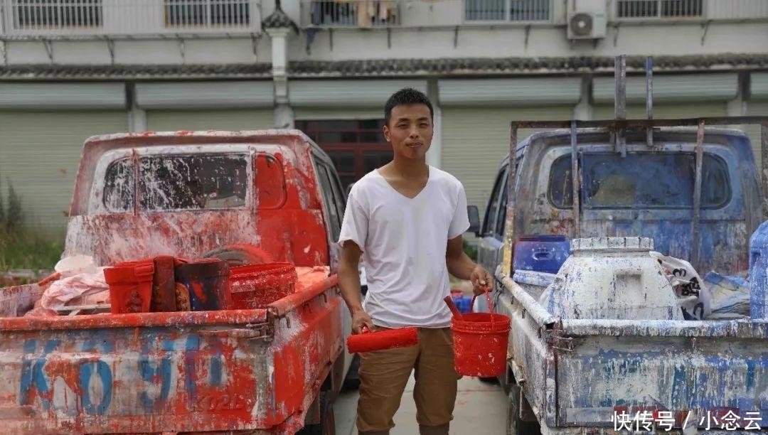  「刘飞」互联网刷墙人：找墙半小时、刷墙半小时，一天赚1000元